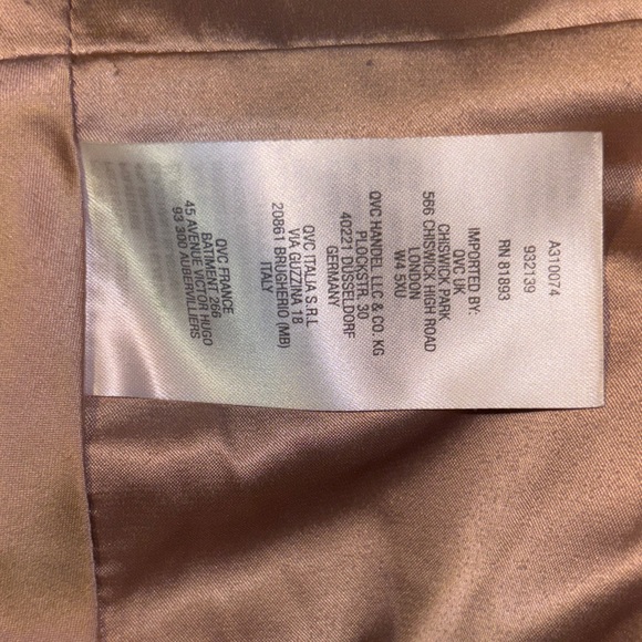 G.I.L.I. Cream Leather Jacket with Zipper Accents - Picture 4 of 10